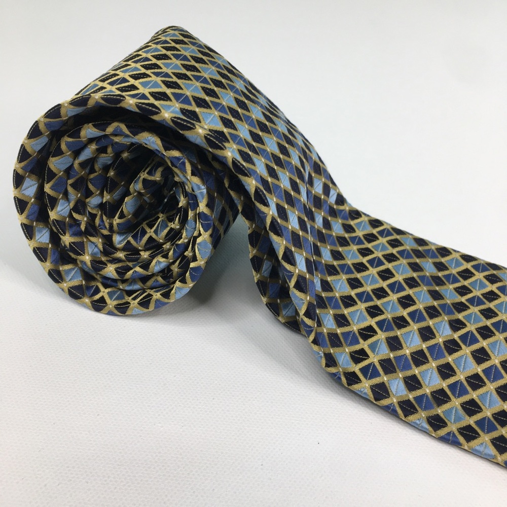 Ron Chereskin Mens Tie Diamond Pattern Modern